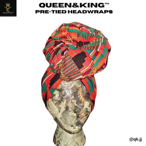 Pre-tied Headwrap (Pick One or Design Your Own) - Picture 10 of 14